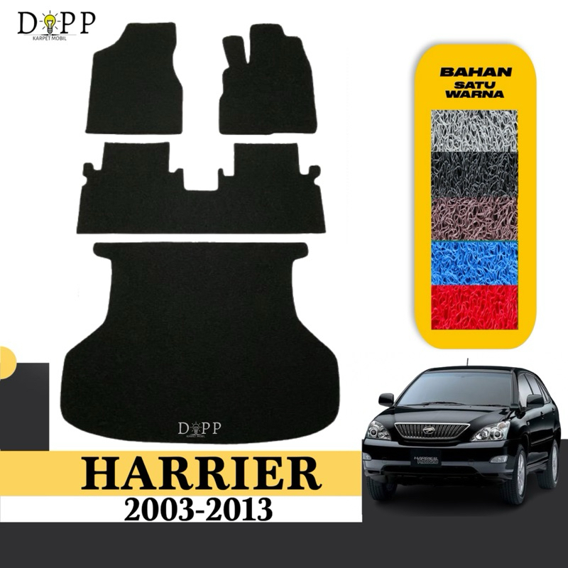 Karpet Mobil Harrier Gen 2 / Karpet Mobil Mie Bihun Toyota Harrier 2003 - 2013