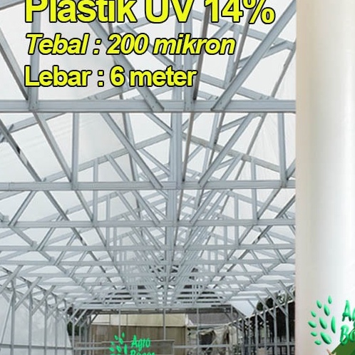 Wow Plastik UV Lebar 6 meter Plastik UV eceran