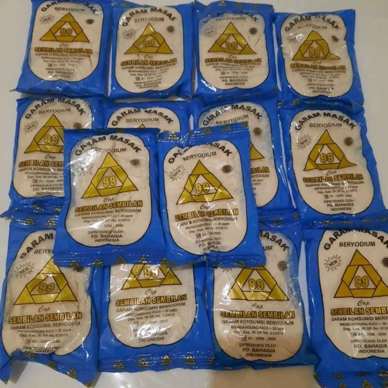 

10 PCS GARAM MASAK BERYODIUM CAP 99,@100g