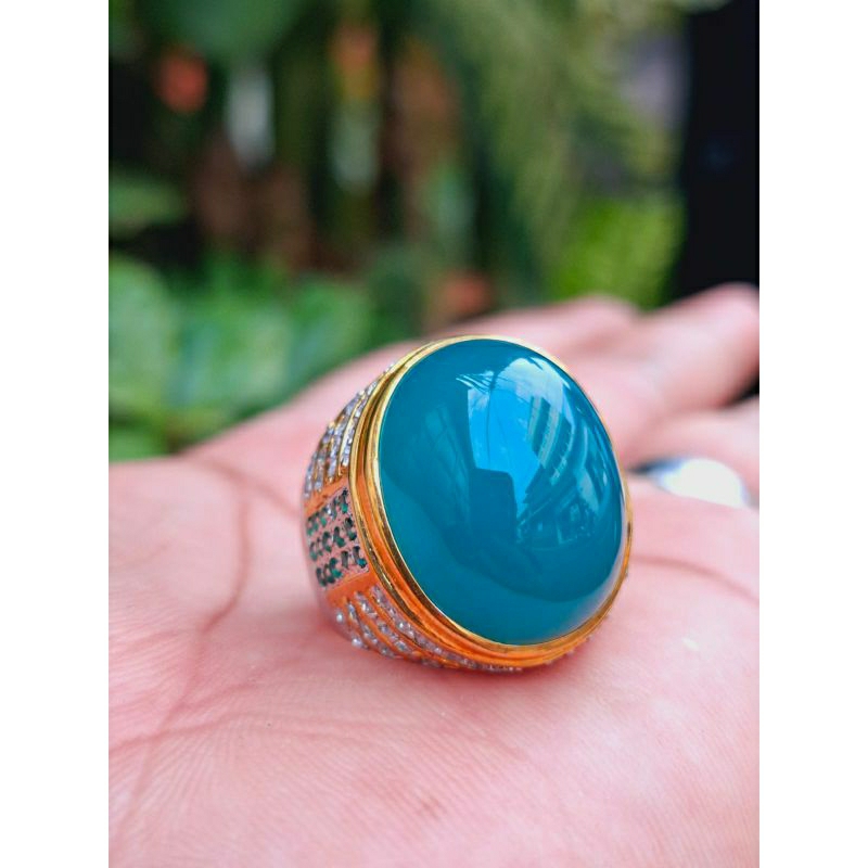 Batu Bacan Doko Majiko Super Ring Perak Micro