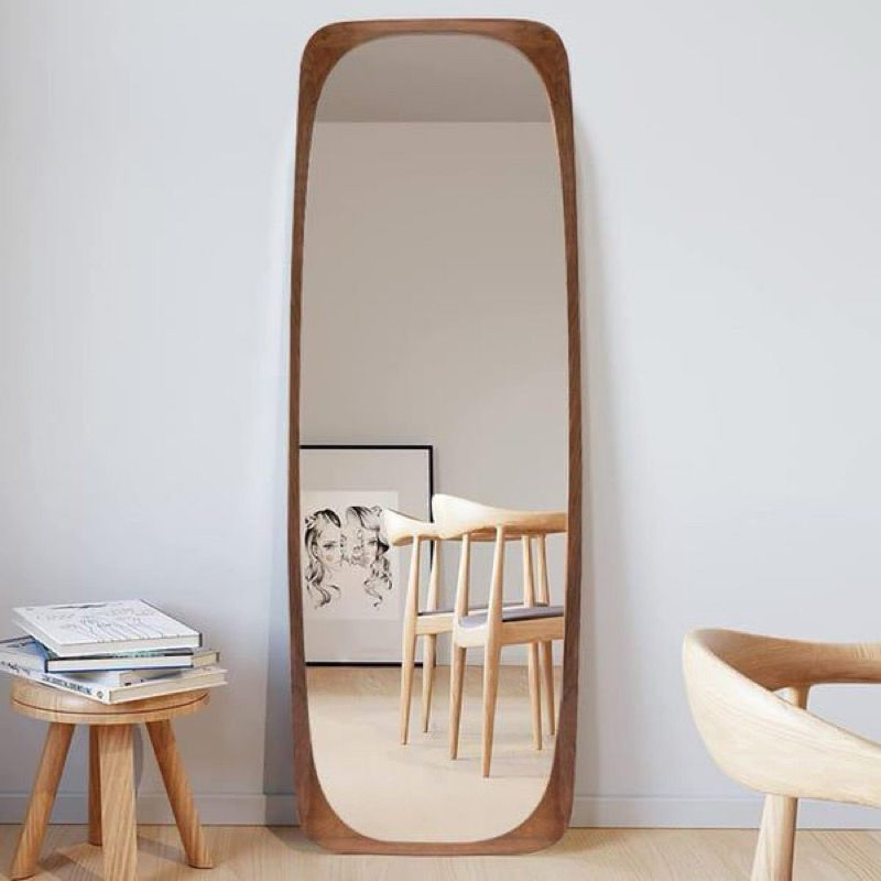 Standing mirror Scandinavian Kayu Jati solid
