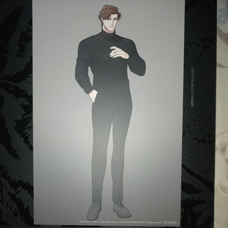 Lezhin Black Tiger Dowon Full Volume Postcard