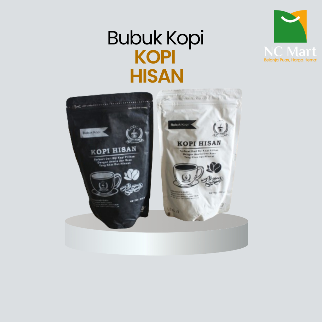 

Kopi Bubuk Hisan 200gr