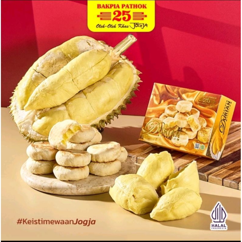

BAKPIA PATHOK 25 - PREMIUM DURIAN CEMILAN DI SETIAP ACARA OLEH OLEH KHAS JOGJA