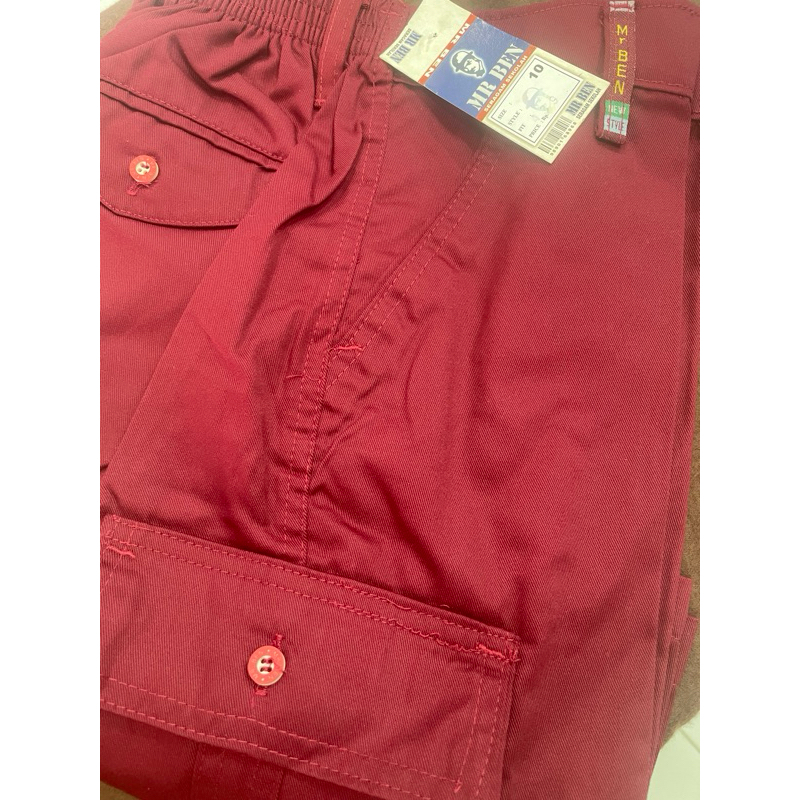 celana sd pendek Mr ben