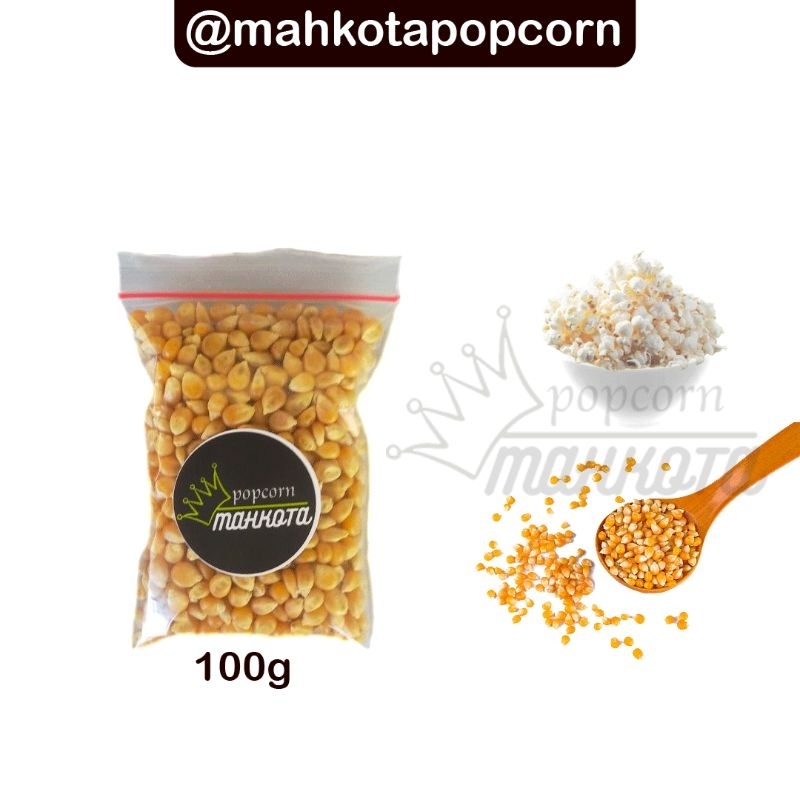

Jagung Popcorn 100G Biji Jagung Mentah Jagung Kembang - Popcorn Mahkota