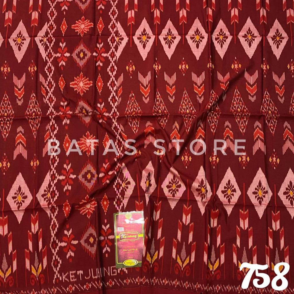 SARUNG KETJUBUNG GOYOR JAHIT TENGAH ORIGINAL