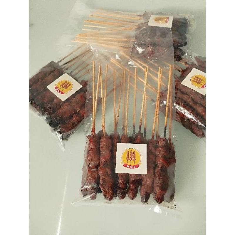 

FROZEN FOOD SATE AYAM MANIS BUMBU BANGKA Isi 10