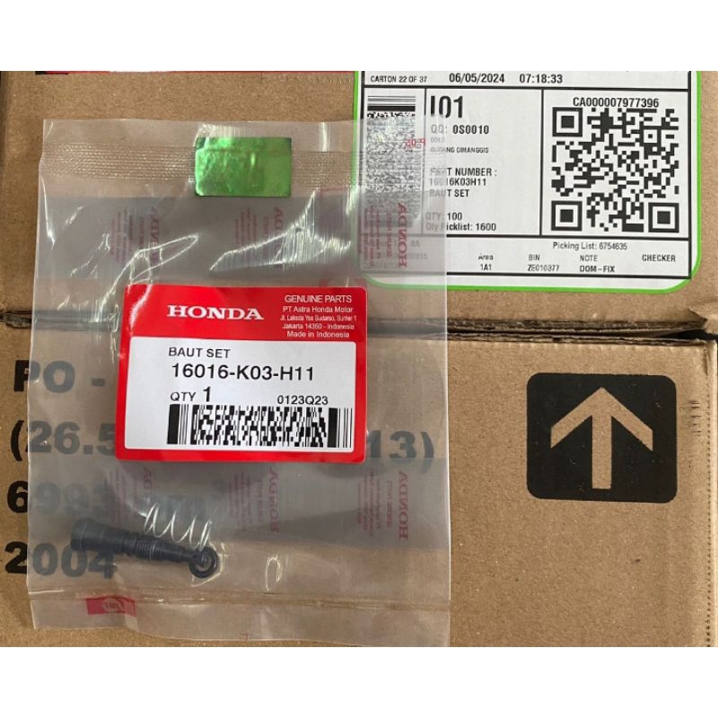 Baud baut langsam setelan angin vario beat KVB