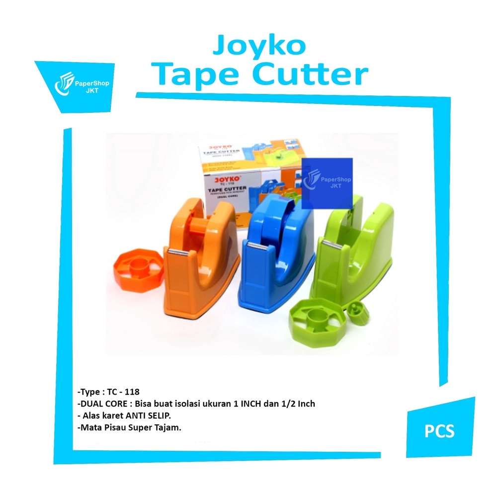 

JOYKO Tape Cutter TC 118 Dual Core Pcs u G4W3