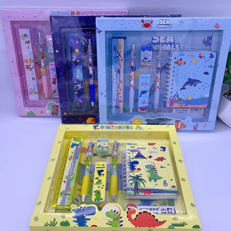 

Promo 6 in 1 Set Perlengkapan Alat Tulis 6 In 1 Sekolah Lucu Karakter Set Alat Tulis Anak Sekolah n F2L5