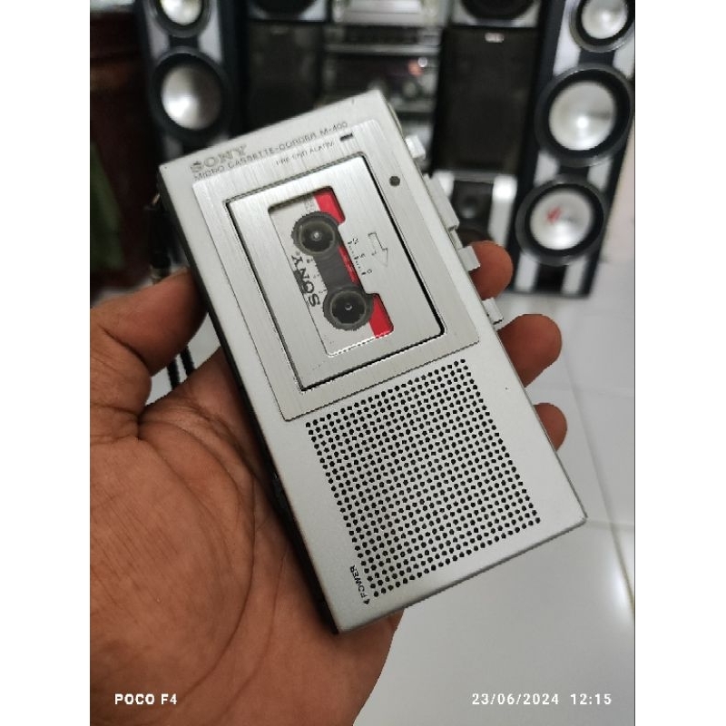 Micro cassette recorder Sony