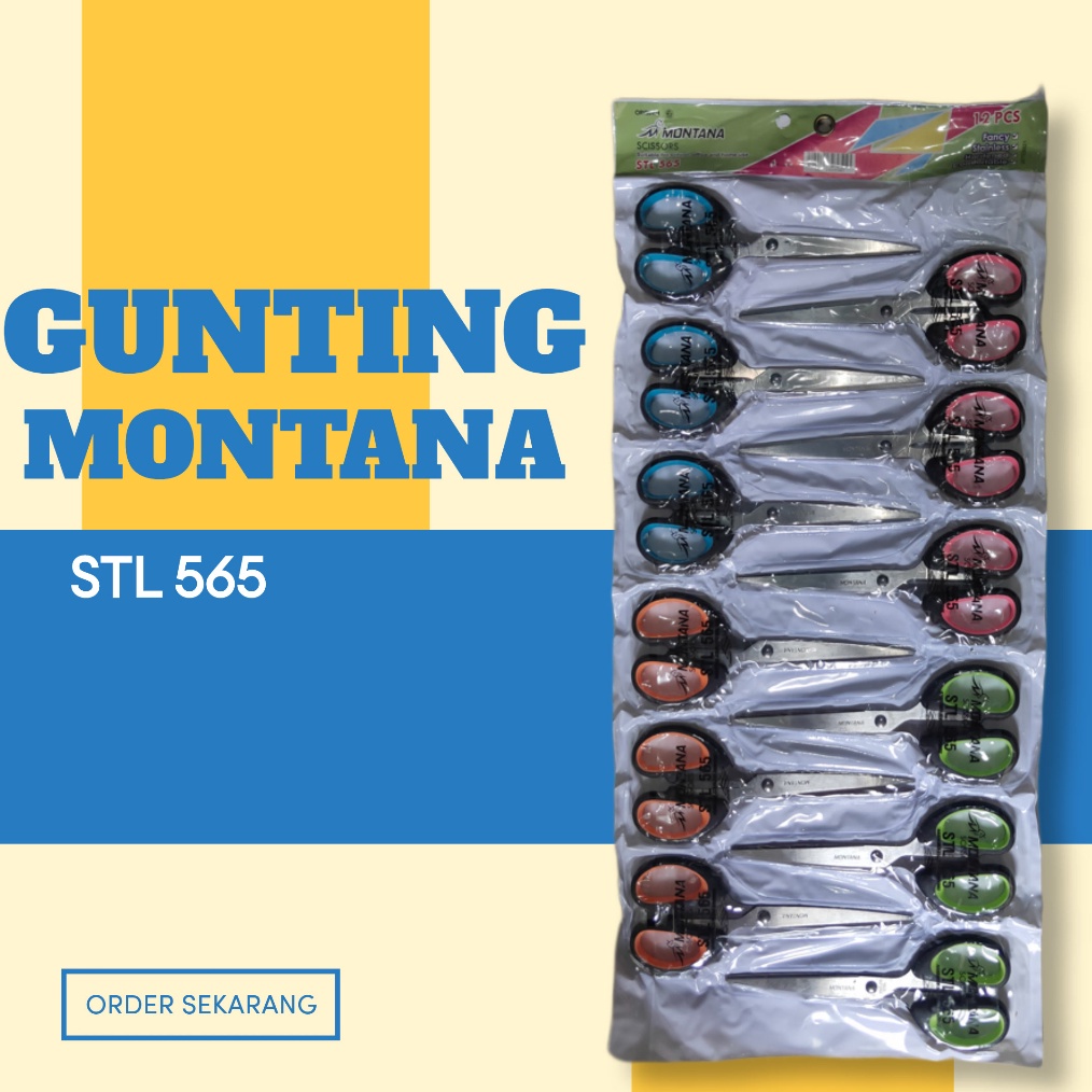 

Gunting Montana STL 565 Gunting Sedang Rentengan x Y4X8