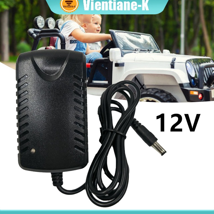 KODE B7B Adaptor Cas Charger Mobil Mainan 12 Volt Adaptor Charger Mobil Aki Anak