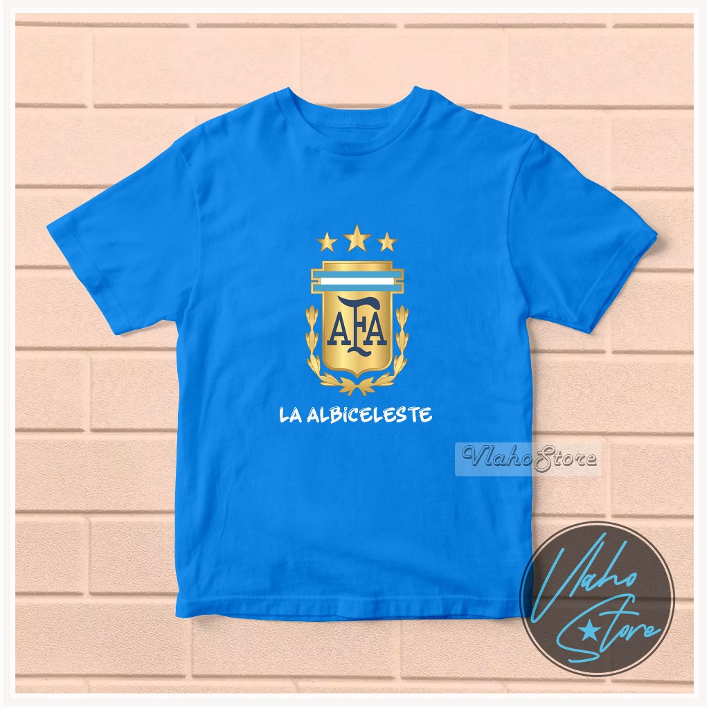 KAOS BAJU BOLA ANAK KIDS NEGARA LOGO ARGENTINA 003