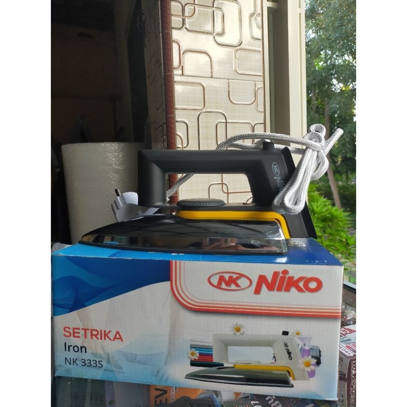 SETRIKA NIKO SETRIKA LISTRIK ANTI LENGKET SETRIKA HEMAT LISTRIK SETRIKA NIKO