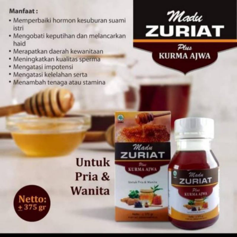 

MADU ZURIAT PLUS KURMA AJWA MADU PROMIL Herba21
