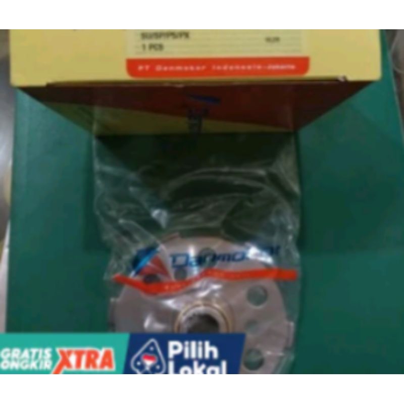 backplate dudukan gigi kopling vespa super sprint bajaj