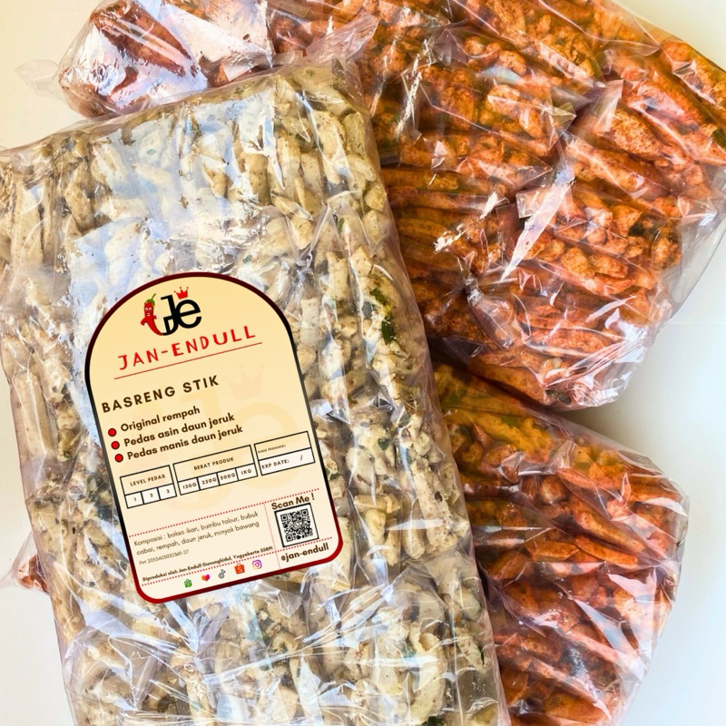 

Basreng Stik Daun Jeruk Eceran Basreng Kemasan Pack isi 36pcs