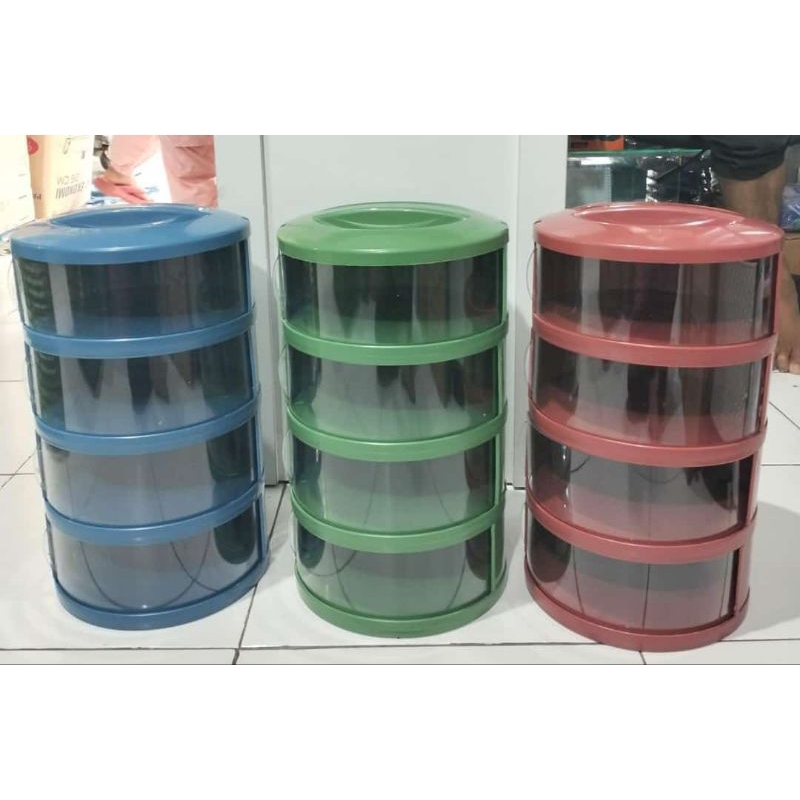 tudung saji modern 4 susun