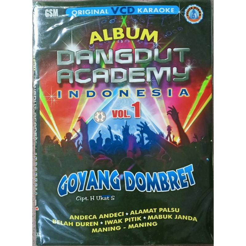 VCD original album dangdut academy Indonesia
