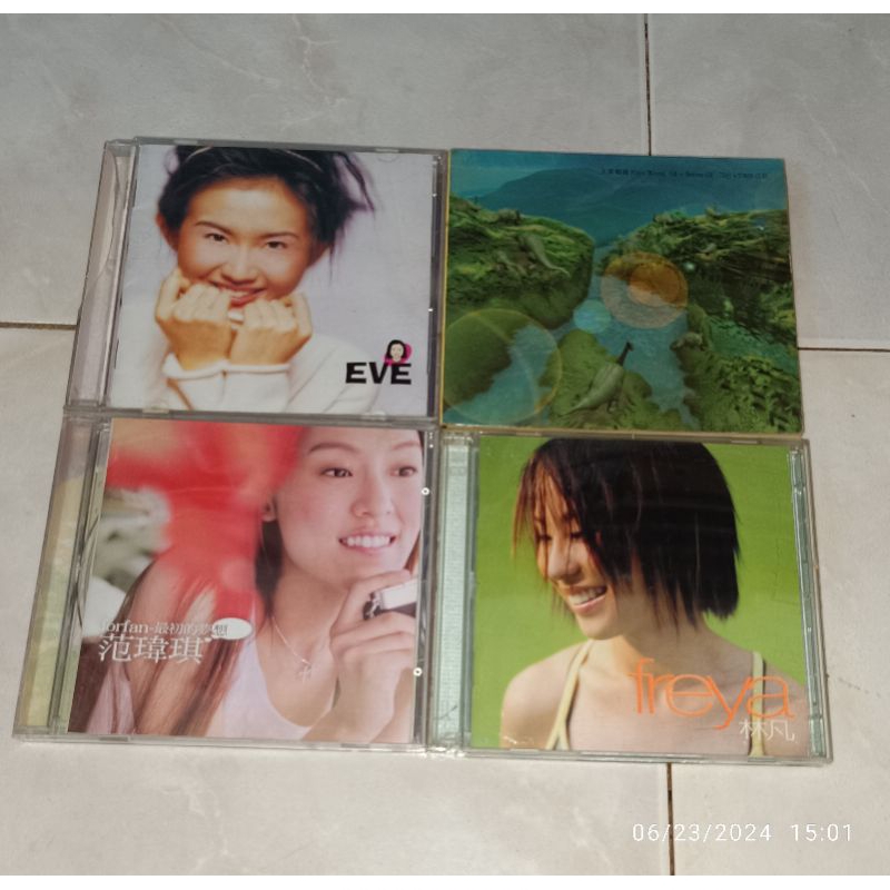 cd Mandarin original EVE / FAYE WONG / FORFAN / FREYA