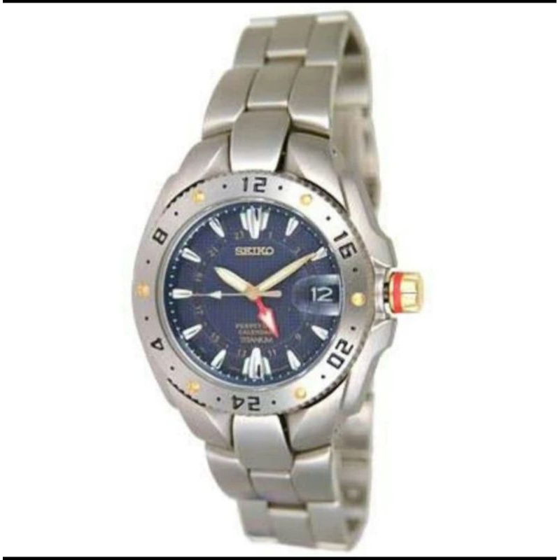 JAM TANGAN PRIA SEIKO SLT046 PERPETUAL CALENDAR ORIGINAL