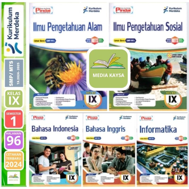 LKS PINDAI SMP/MTS KELAS 9 SEMESTER 1 & 2 KURIKULUM MERDEKA CV. ARYA DUTA