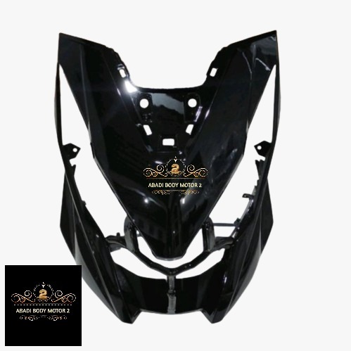 Tameng lampu depan kap depan Beat k81 2017 - 2019 fi esp eco street original abs HITAM GLOSSY