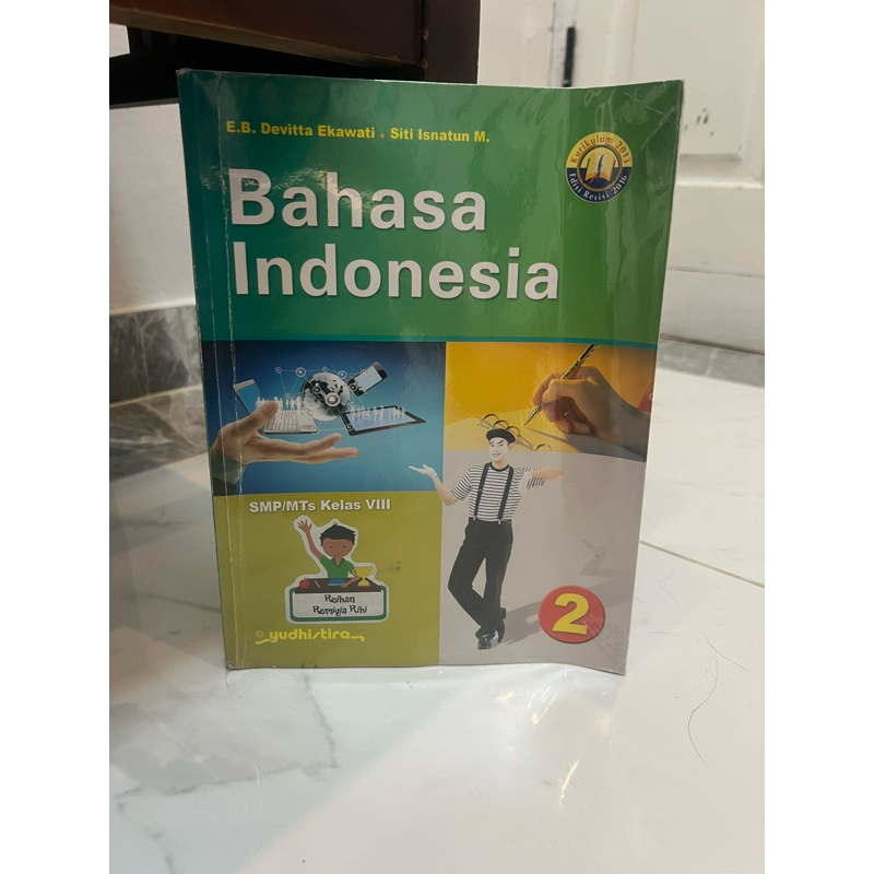 Bahasa Indonesia kelas 8 yudhistira