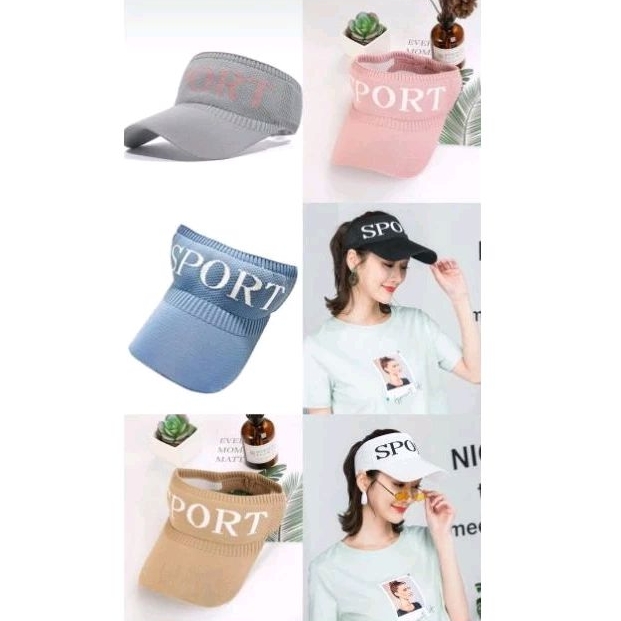 Topi golf tennis rajut