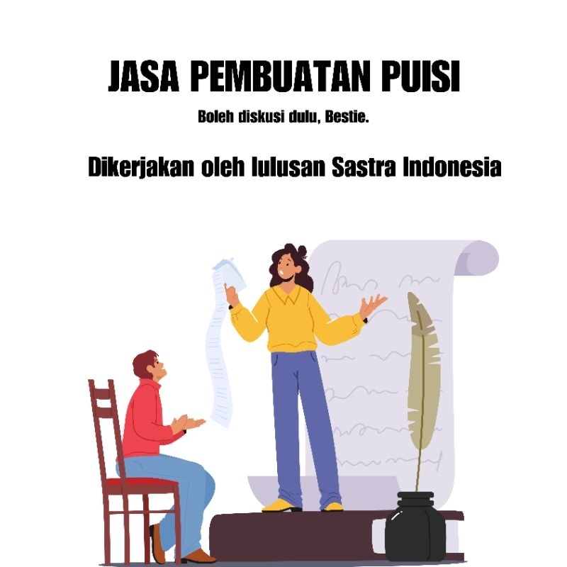 

JASA PEMBUATAN PUISI