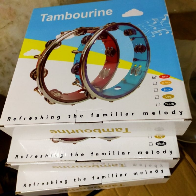 RIQ TAMBORINE MIKA 10inc