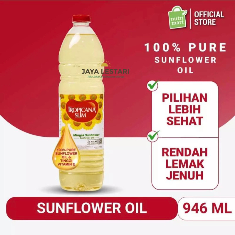 

Tropicana Slim Minyak Sunflower (946ml)