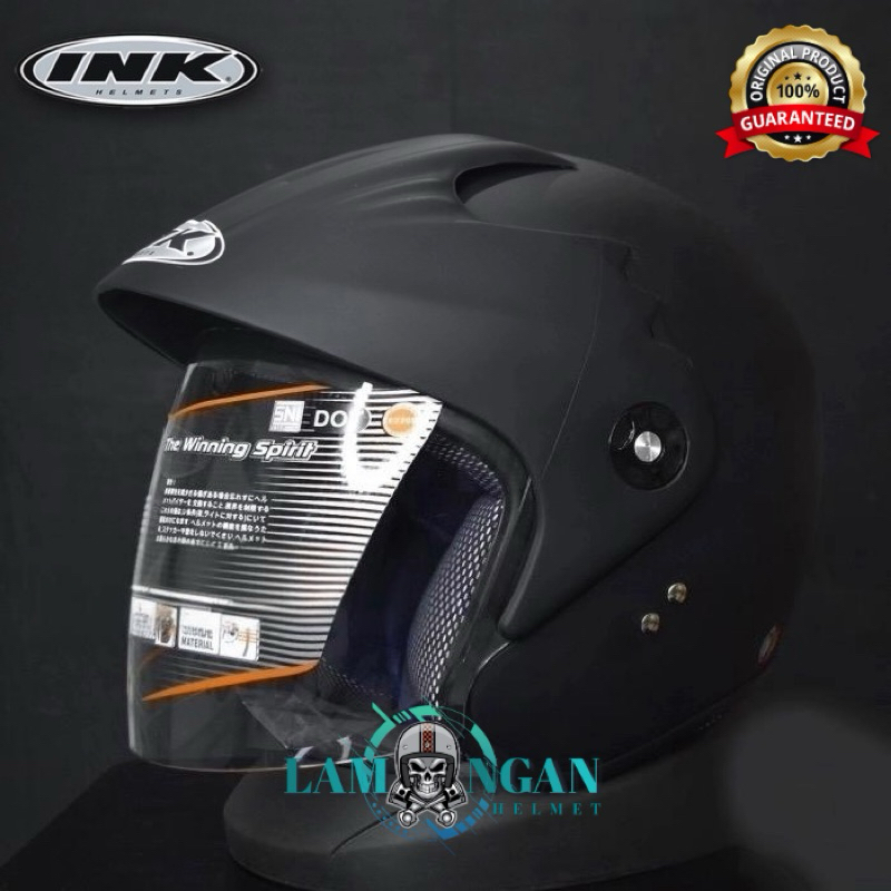 HELM INK BATMAN CX390 ORIGINAL 100% SNI/DOT HITAM DOFF