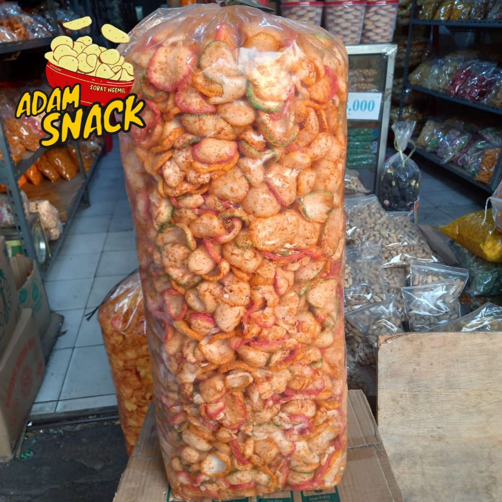 

KERUPUK SEBLAK RG BAL 2 KG, KERUPUK MEKAR RG RENYAH PEDAS - COD DAN SAMEDAY