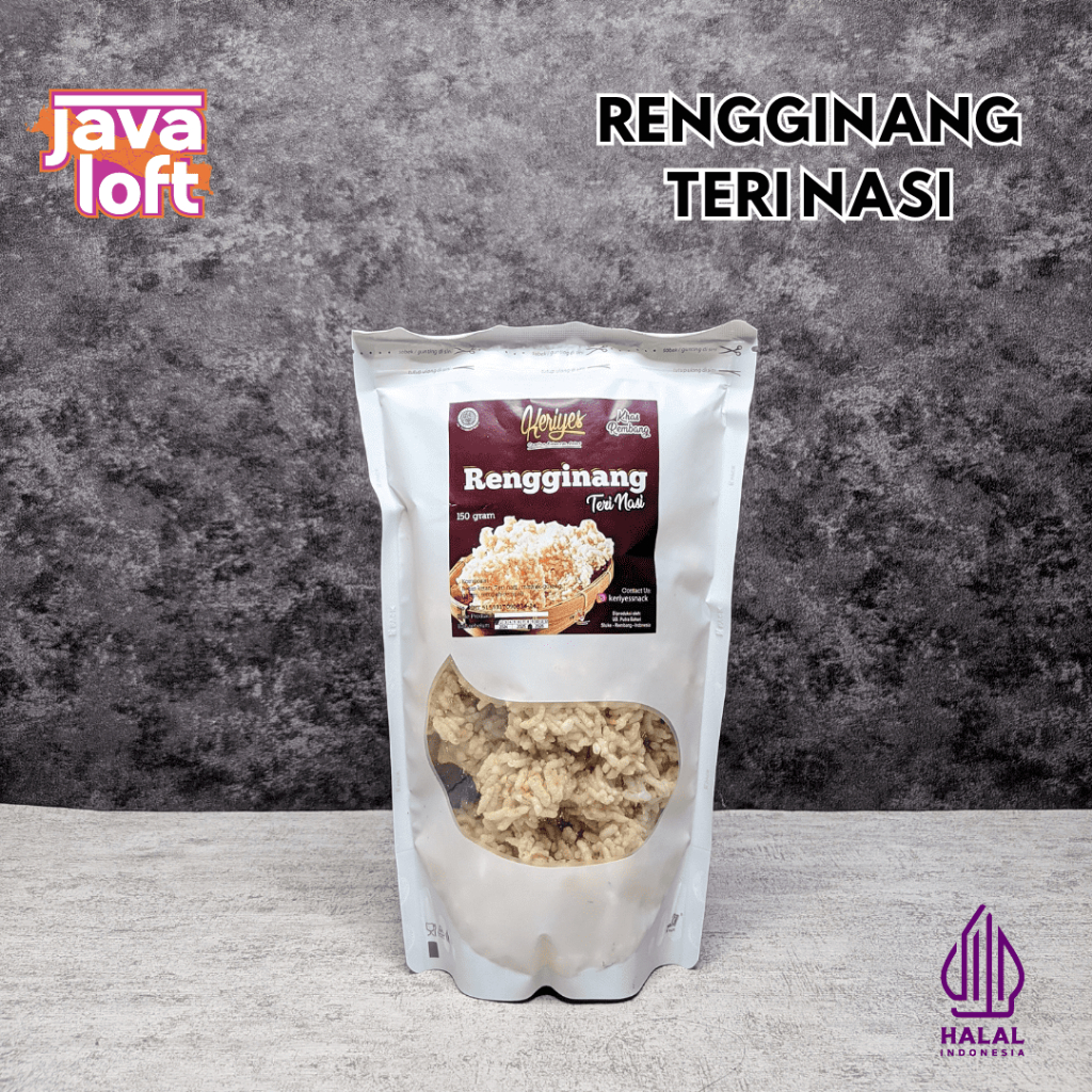 

Rengginang Ketawa Keriyes Snack Cemilan Rengginang Varian Rasa Gurih Dan Renyah