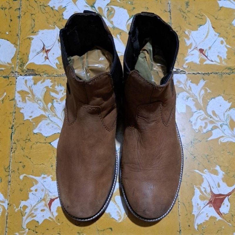Sepatu Rockport Boots kulit