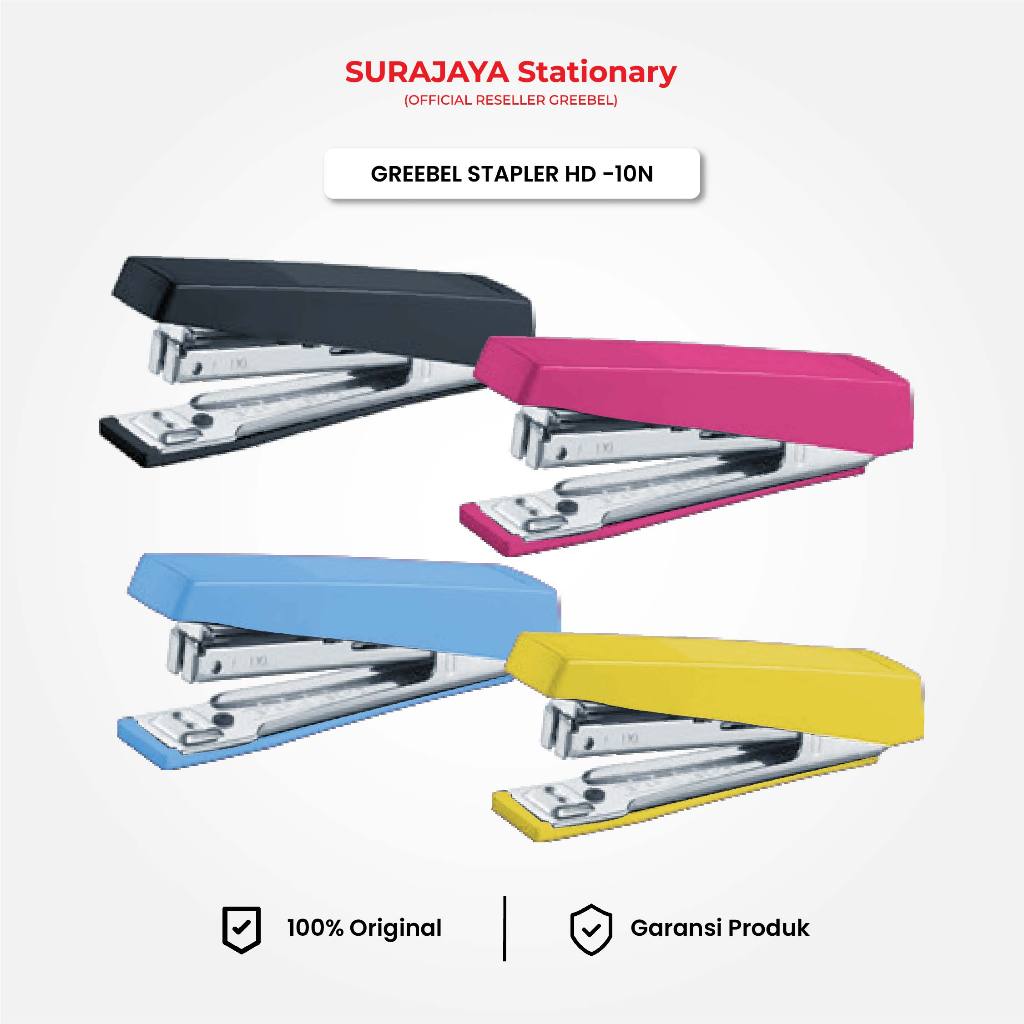

Staples HD-10N GREEBEL (PCS) Stapler Stepler / Staples Jepretan