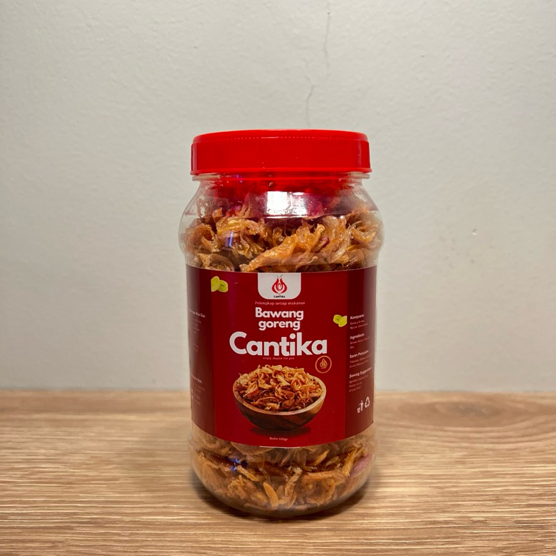 

Bawang Goreng Cantika Asli tanpa tepung 100gr | ORIGINAL