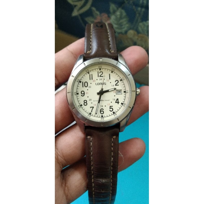 jam tangan lorus second original