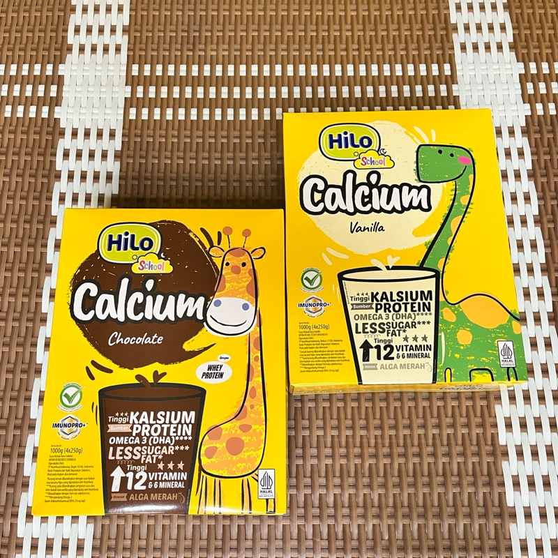 

New // Hilo School Chocolate / Vanilla 1000Gr - Susu Tinggi Kalsium // 100% Original