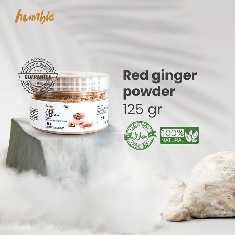 

Jahe Merah Bubuk 125 gr | Red Ginger powder 250 gr pure premium original humble