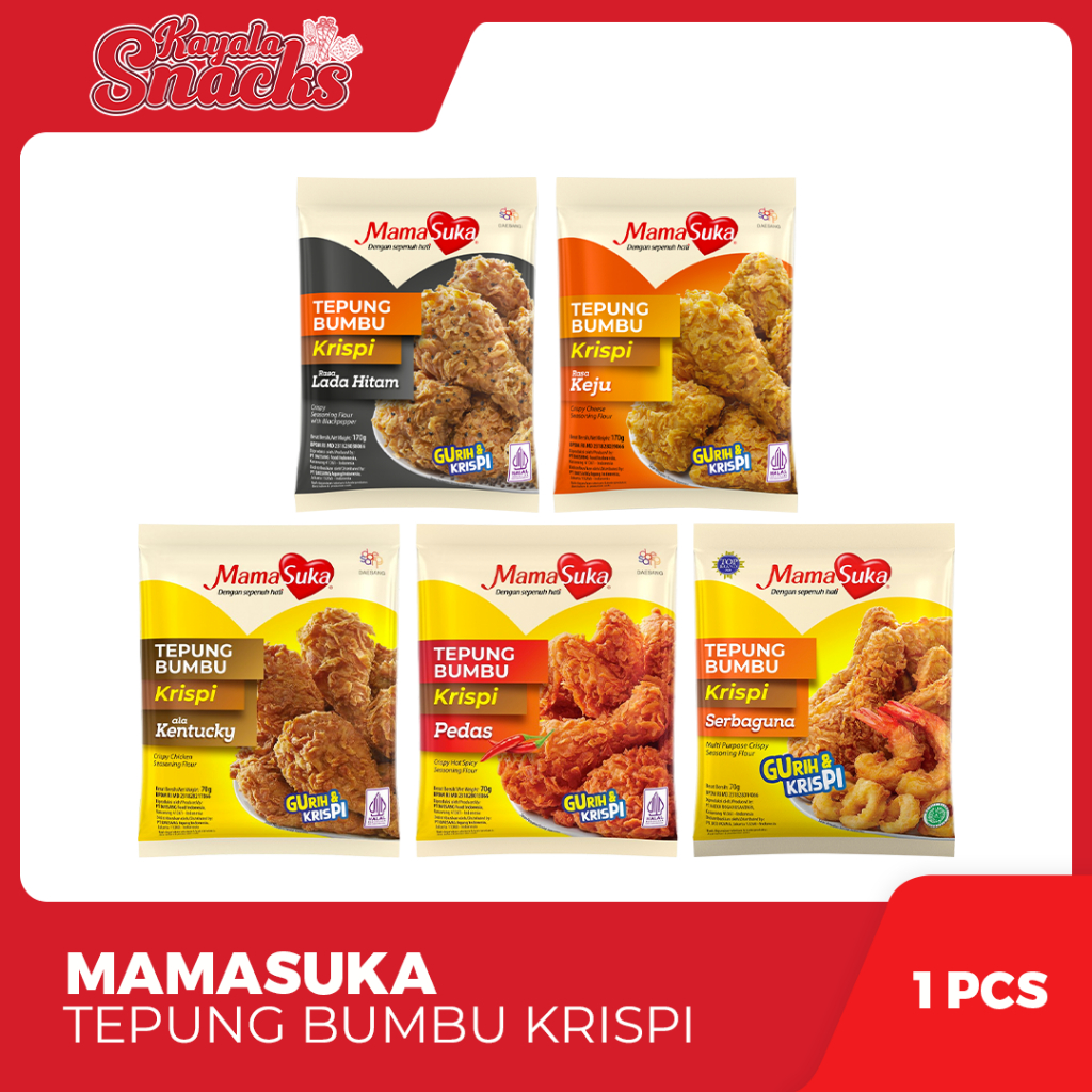 

MAMASUKA Tepung Bumbu Krispi
