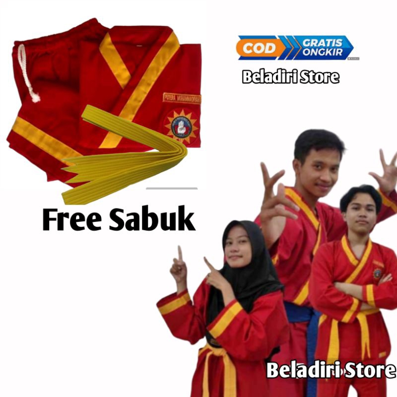 Seragam Tapak Suci,Baju Seragam Pencak Silat Tapak Suci