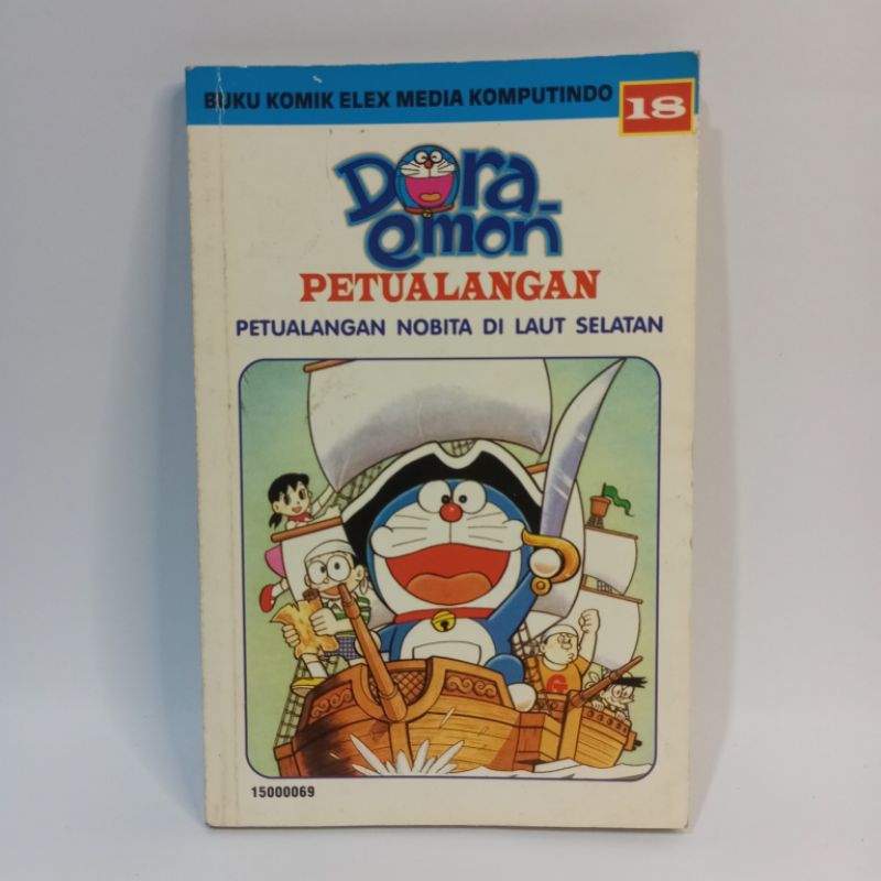 Buku komik Doraemon petualangan original