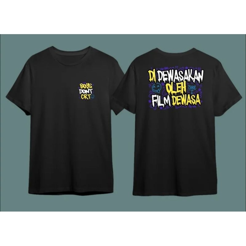 KAOS VIRAL DI DEWASAKAN OLEH FILM DEWASA SABLON DTF