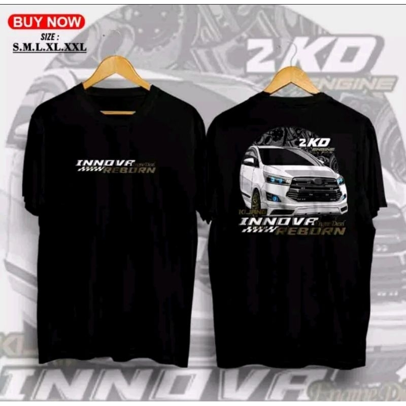 KAOS 2KD KIJANG INNOVA REBORN SABLON DTF// KAOS INNOVA