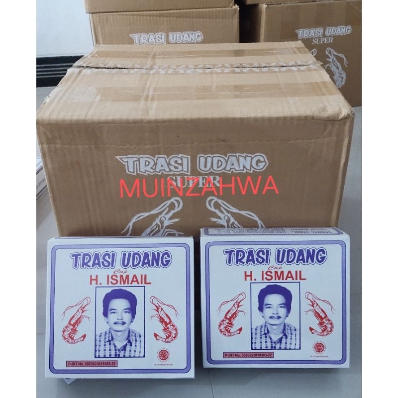 

TRASI ISMAIL 1 DUS ISI 20 BOX(20KG)/TERASI KHAS TUBAN