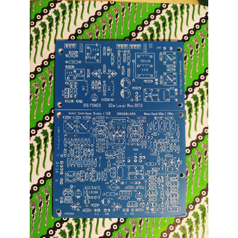 Mycoolcell Pcb Radio Hf Ssb Dirgantara 30 Watt, Monoband, Pancarima, Transceiver Sw, Mini Size Big